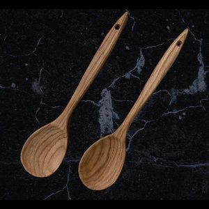 Wood Cooking Spoon NEW Authentic Oak Handmade